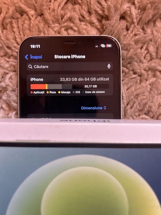 Iphone 12 - Ideal pentru piese/Uitilizarea pe Wi-Fi(problema placa de baza)