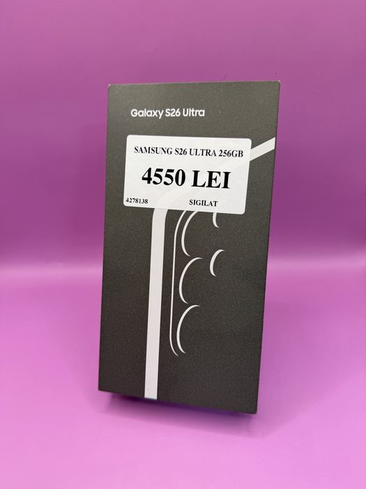 Samsung S26 Ultra 256gb sigilat •Matei Amanet Crangasi•42781