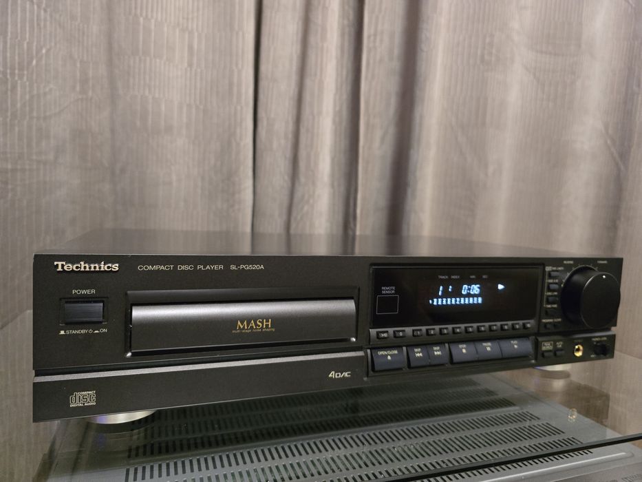 Technics SL-PG520A - CD Player Hi-Fi Vintage, MASH DAC, Made in Germany