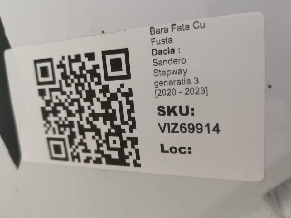 Дачия Сандеро Степвей / Dacia Sandero Stepway 3 Предна броня с спойлер