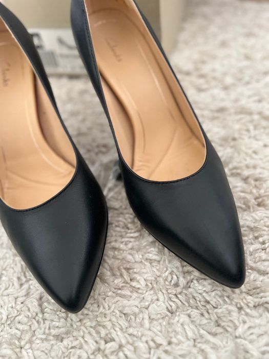 Туфли кожаные женские