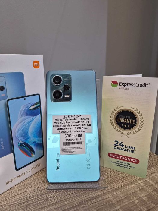 (AG51) Xiaomi Redmi Note 12 Pro b13134 - Garantie 2 ani!