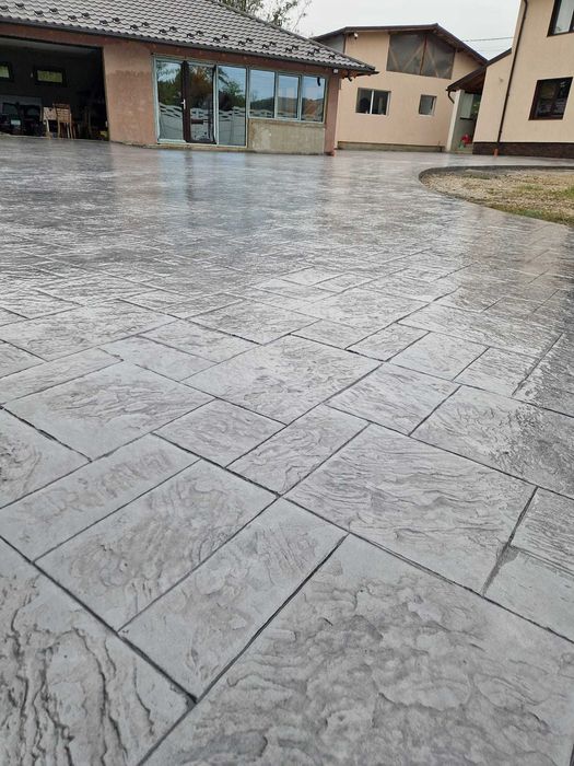 Beton amprentat in Pitesti, Mioveni, Campulung, Curtea de Arges