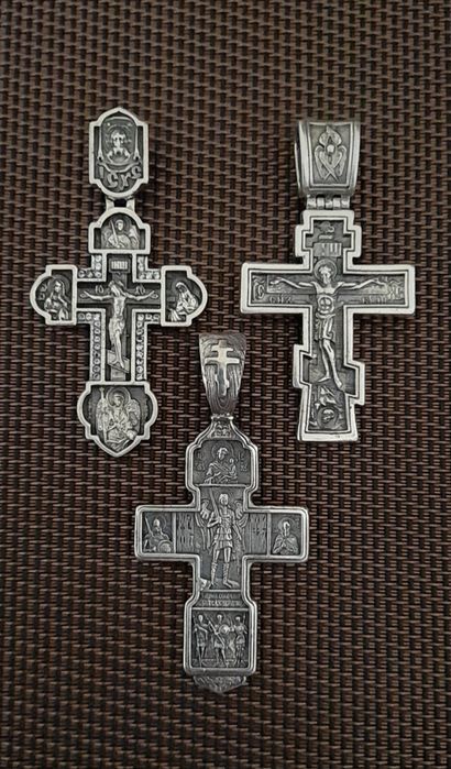 Крест,серебро 925пр.