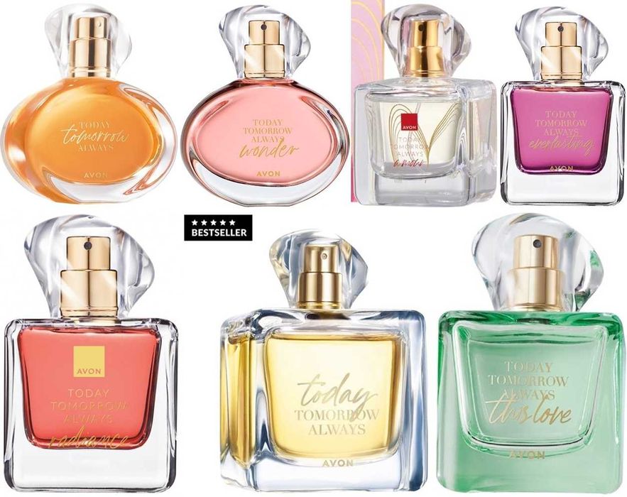 Дамски тоалетни води и парфюми от Avon, Oriflame