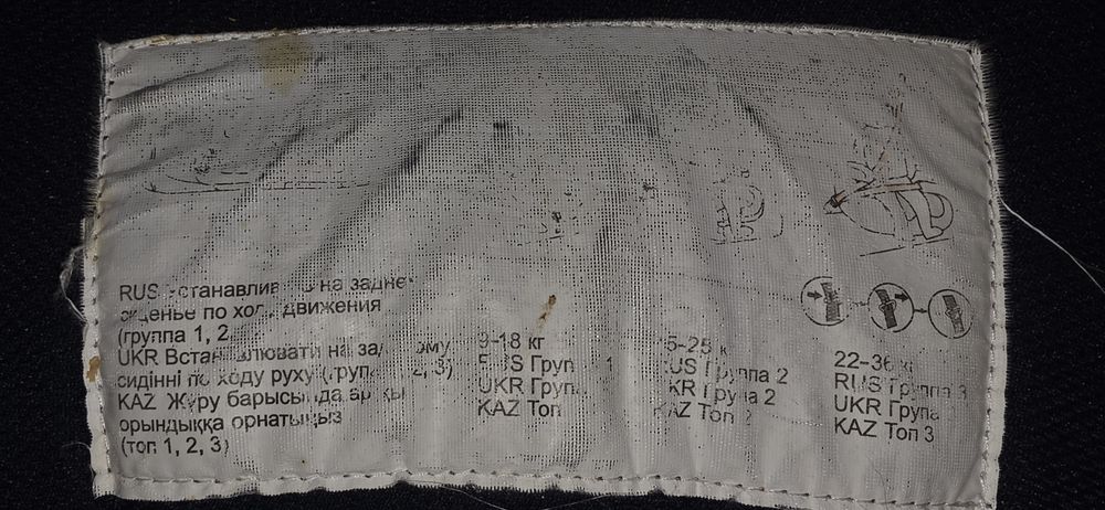 Автомобильное кресло