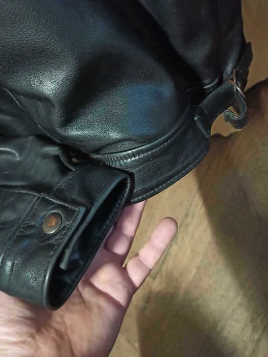 Geaca piele motor ZOOM - marime XL