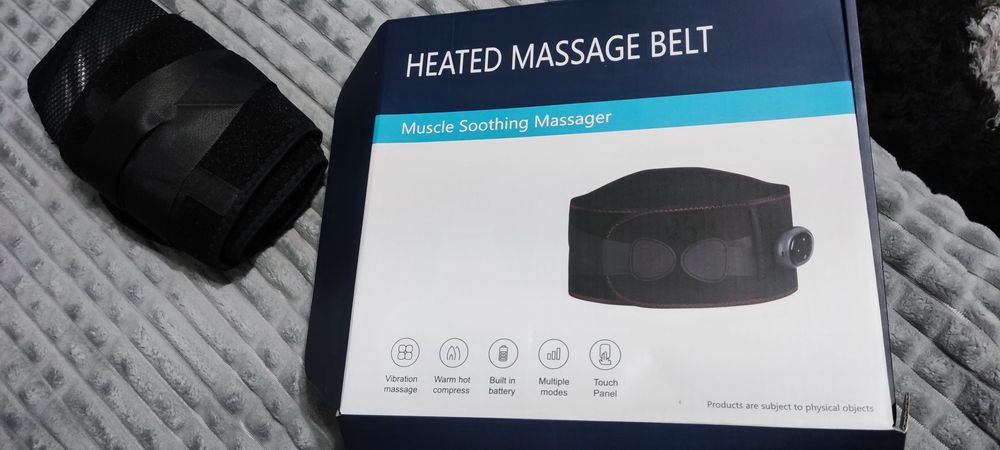 Centura pentru spate cu masaj și încălzire