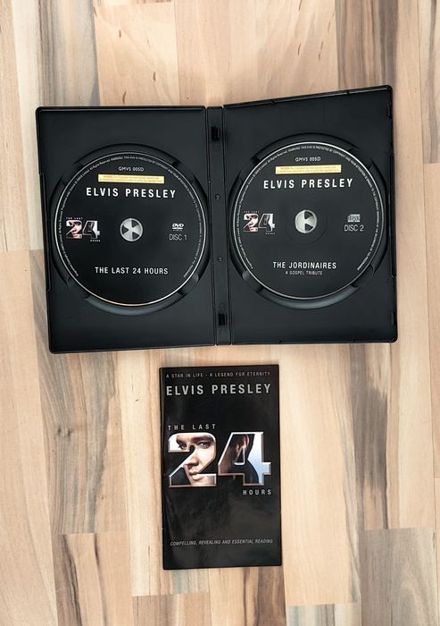 DVD CD Elvis Presley The Last 24 Hours de colecție