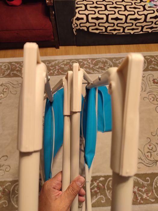 2 Șezlong plajă pliabil