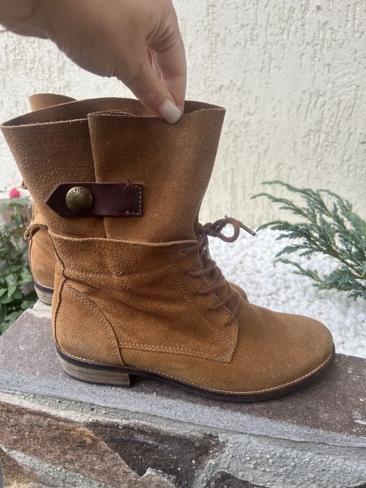 Ghete Tommy Hilfiger,piele intoarsa