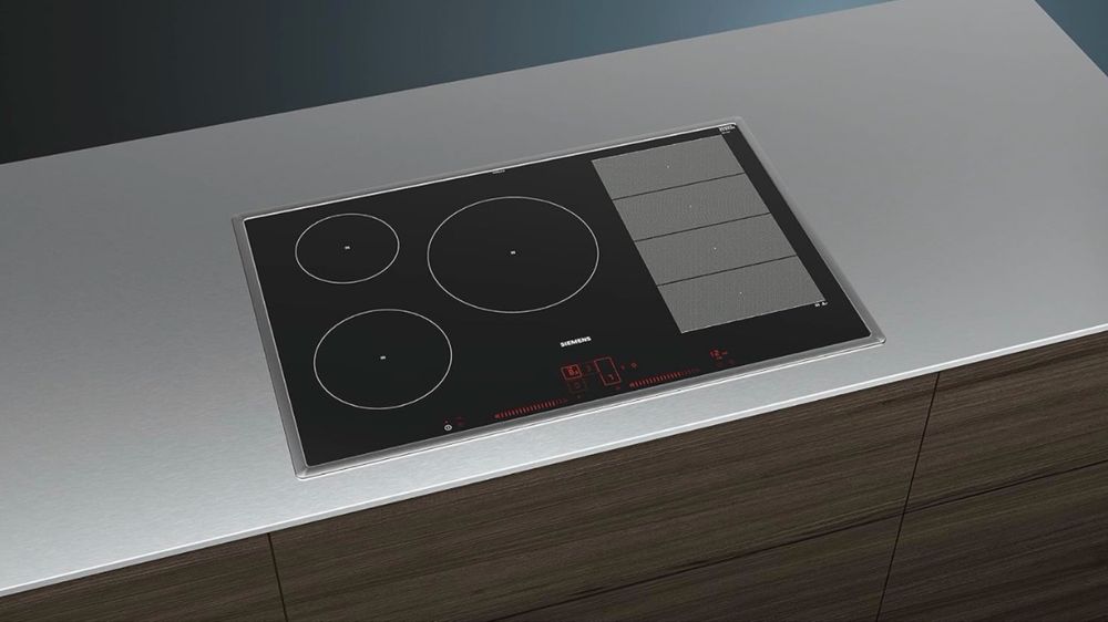 Plita inductie Siemens iQ700 EX845LVC1E 80 cm 5 zone varioInduction Dual LightSlider PowerBoost