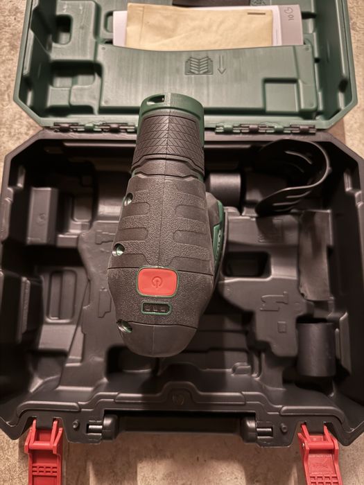 Виброшлайф парксайд parkside x12v шкуреща машина