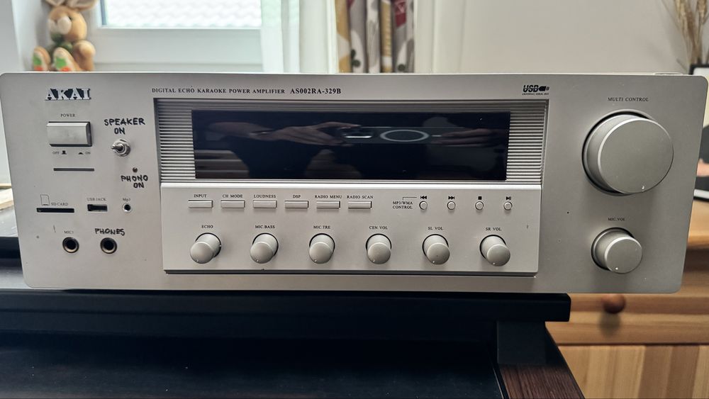 Amplificator 5.1, stereo, karaoke, AKAI AS002RA-329B