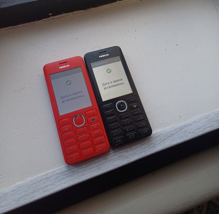 Nokia 206 состояние идеальное 2шт сатилады