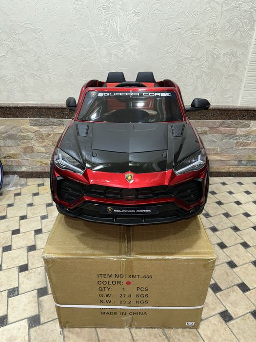 Detskiy moshina. Pultli moshina. Lambarghini urus