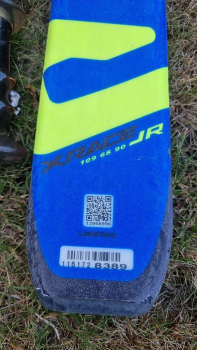 Детски ски  Salomon 130см , ски обувки Atomic 25.5