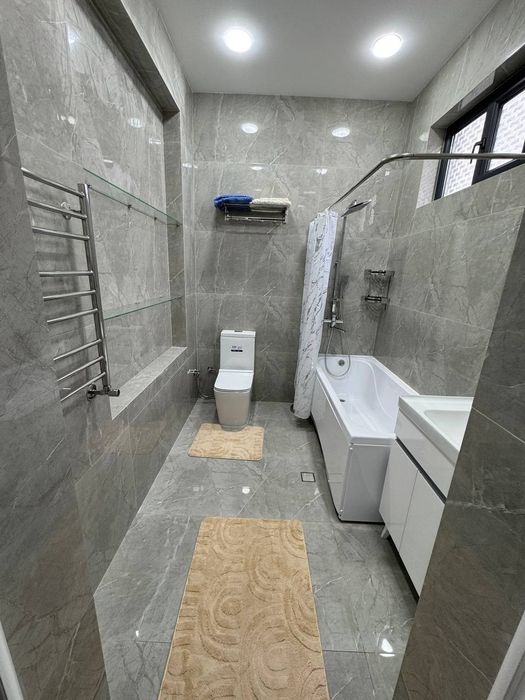 Новый 5-комн коттедж с террасой 70м², Мирабадский район, Альфраганус