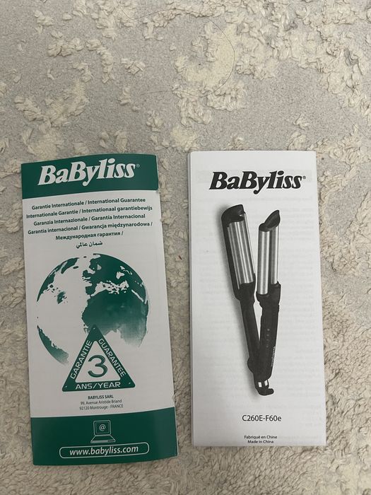 Щипцы для волос Baby Liss (гофре)