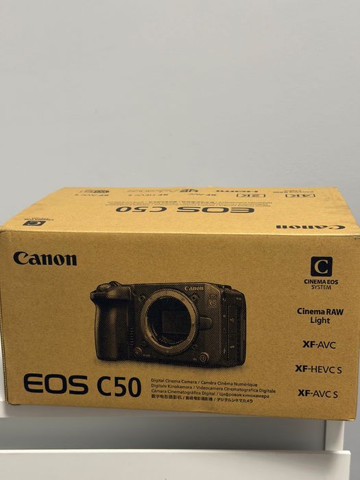 Canon EOS C50 чисто нова