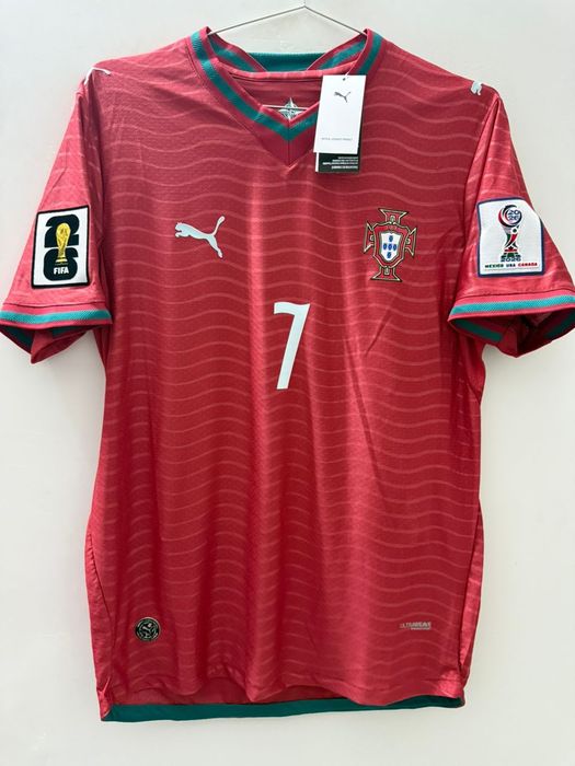Tricou Fotbal Portugalia Varianta Home Ronaldo - Player Version Mondial 2026