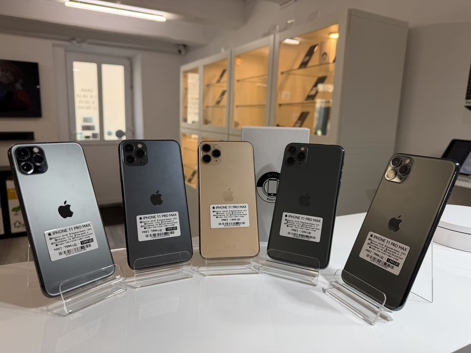  iPhone 11 Pro Max 256 si 64 gb , 100% ! Garantie 12 luni + cadou