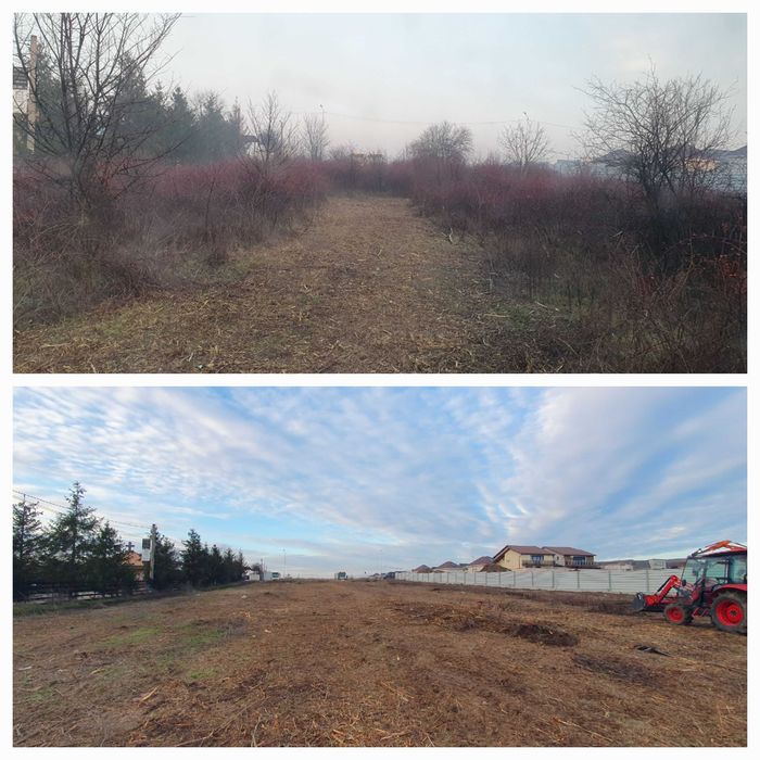 Curatare -  igienizare - defrisare - decopertare - nivelare terenuri