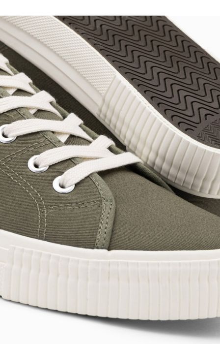 Мъжки кецове / гуменки Ombre зелен текстил 44 р-р