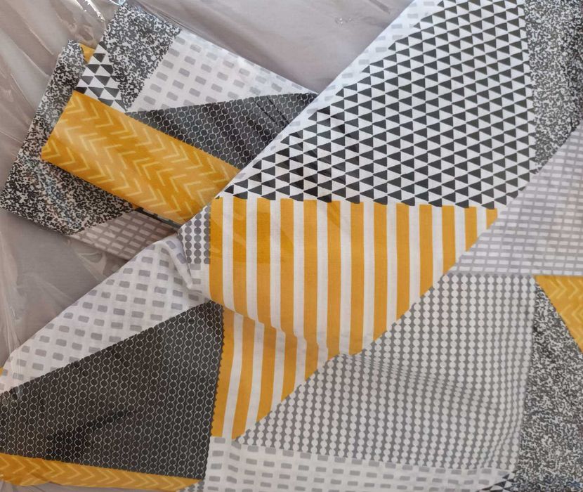 НОВ спален к-кт от ранфорс супер лукс "Геометрия II", СПАЛНЯ, Спиди