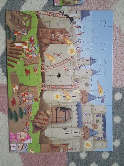 Carti Memory cartonate  plus un puzzle