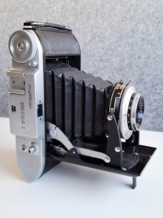 Camera foto 6X9 Voigtlander Bessa I obiectiv 105 mm f/4.5 Vaskar