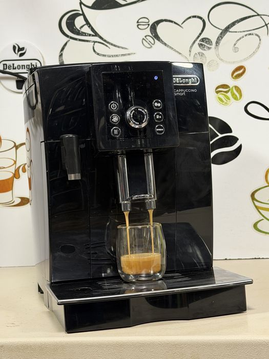 Кафемашина кафе автомат delonghi magnifica smart с гаранция