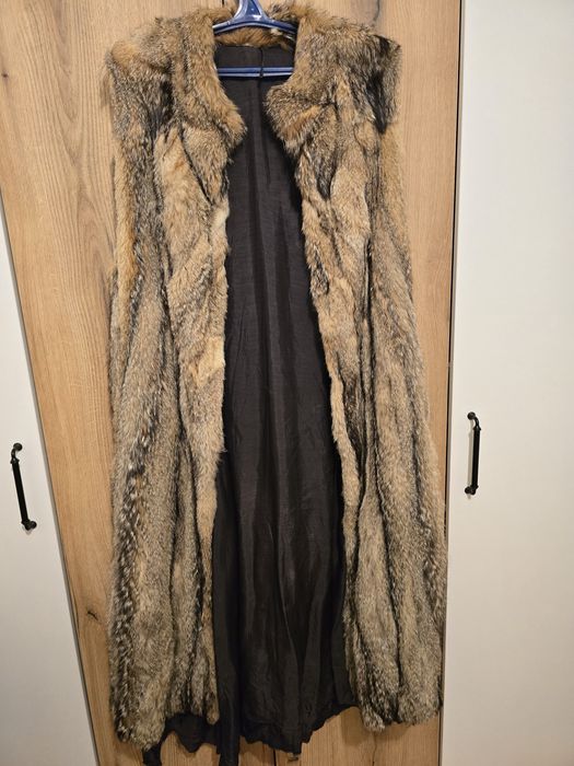 Дамски дълъг елек от естествен косъм, Рокля ZARA