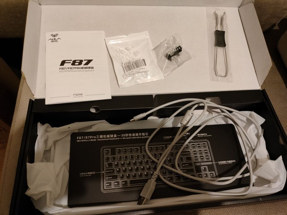 AULA F87 Pro клавиатура