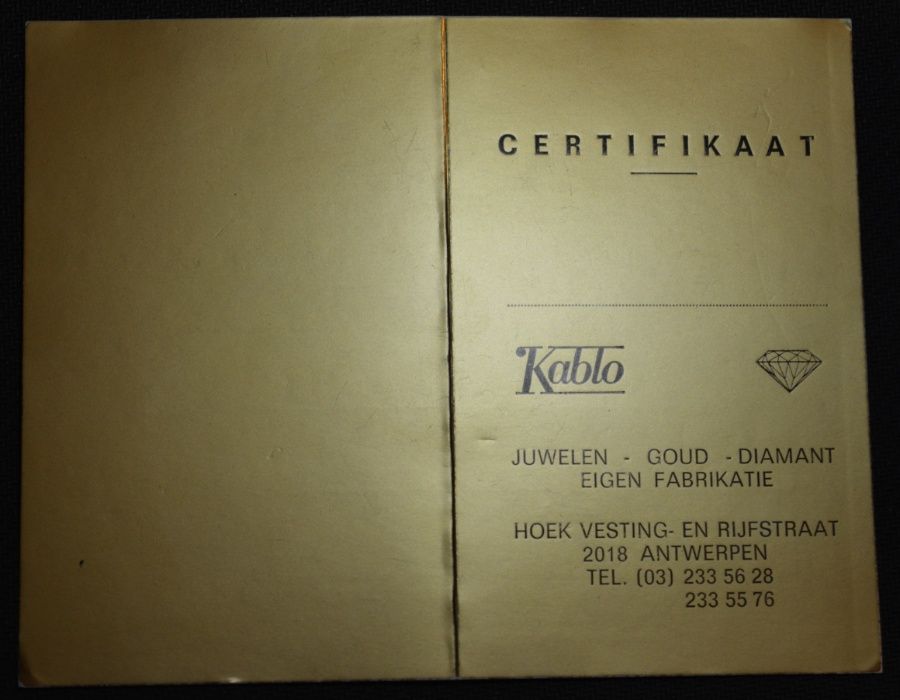 Superb inel de logodna cu briliante, aur alb 18k + 0,60 ct + 0,31 ct