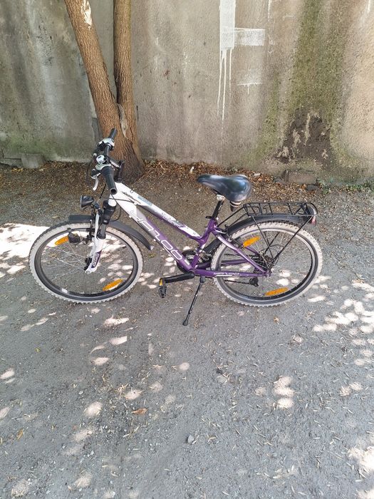 Bicicleta copii roti 24 suspensie pe fata