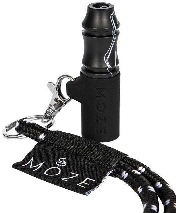 Mustiuc personal, Moze, DIVERSE CULORI, piele/silicon, 1.5 cm