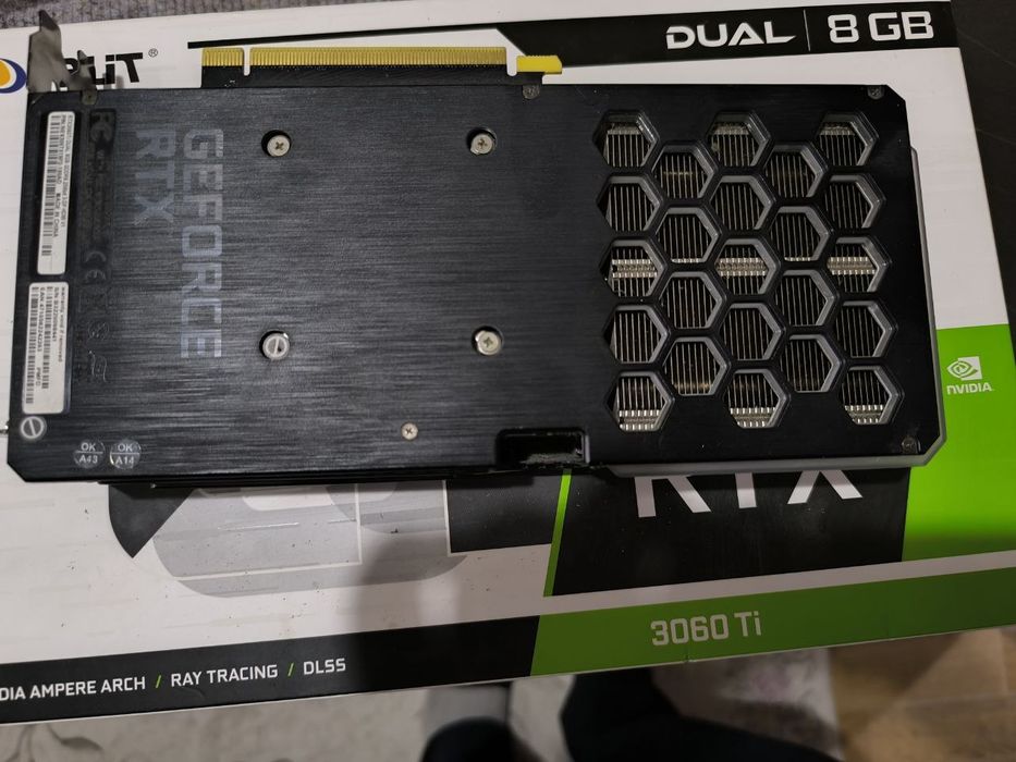 Продаю свою видеокарту  Palit 3060ti.