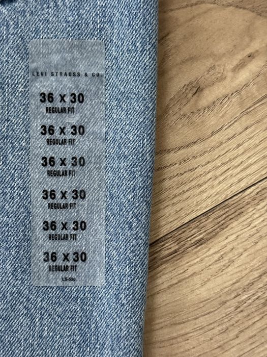 Blugi LEVIS 505 Albastru Barbati | Marime 36 x 30 (Talie 92 cm)