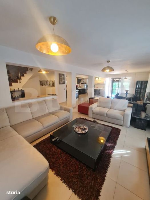 Casa individuala cu 4 camere, 520 mp de teren, zona cu acces restricti