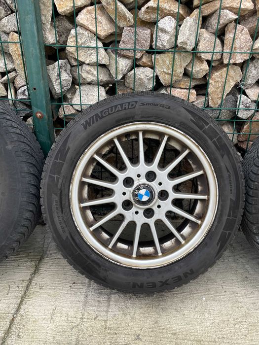 Jante originale 16" style 32 Bmw seria 3 E90/E91/E92 anvelope iarna