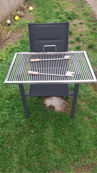 Gratar barbeque inox alimentar