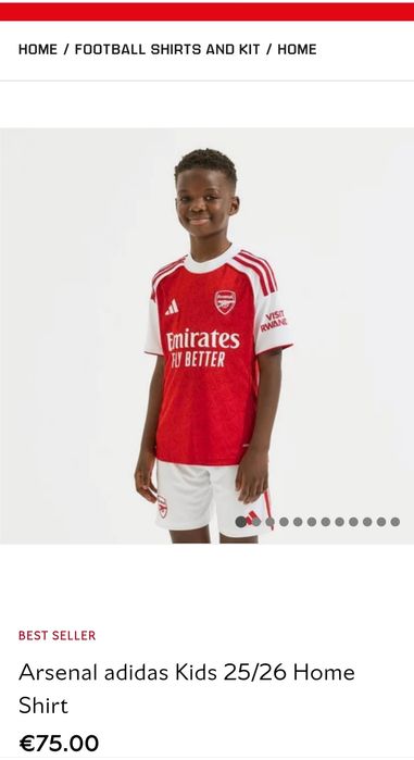 Оригинален детски екип на Арсенал, Viktor Gyökeres