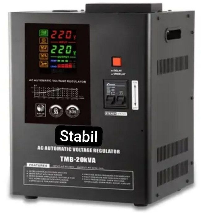 Stabilizator      стабилизатор 15 КVА  Stabil sotiladi   210$