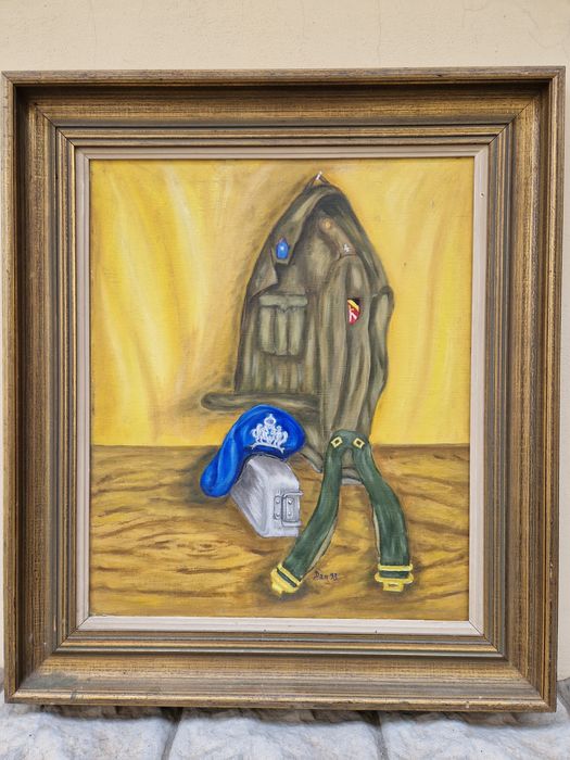 Прекрасна много добра картина масло върху платно