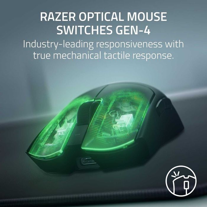 Геймърска мишка Razer Viper V4 Pro Black 8K