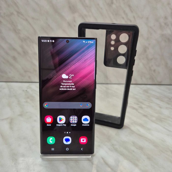 Telefon Samsung S22 Ultra 5G Negru 256GB 12gb Zeus Amanet 33845