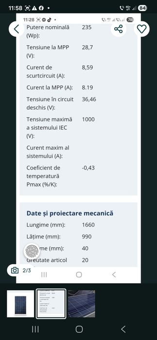 Panouri Fotovoltaice S-H