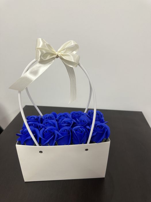 Cosulete cu trandafiri din sapun