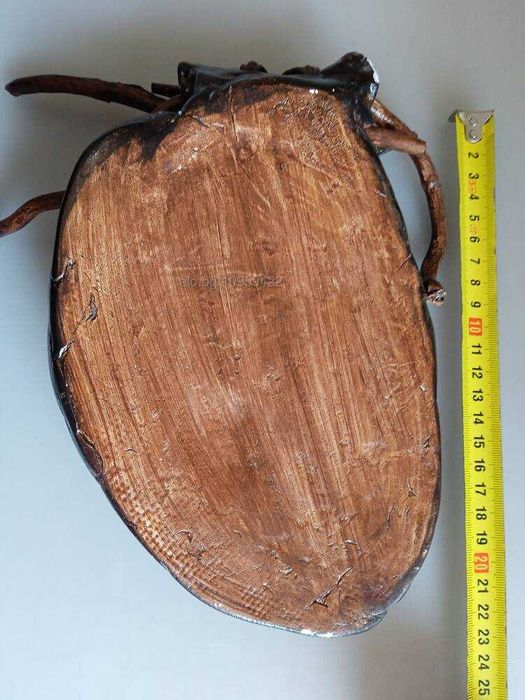 Изкуство Чаша Поднос от гипс 22 см * 15,5 см